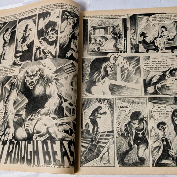 1972 CREEPY HORROR MAGAZINE VINTAGE BACK ISSUE #45 DUNGEONS OF THE SOUL BOOK - Picture 7 of 16